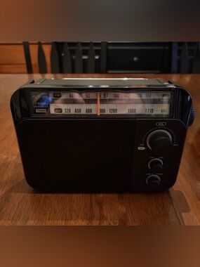 Retekess TR604 AM FM Radio, Portable Radio Plug in Wall or Battery